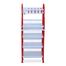 RFL Standard Kitchen Rack 5 Step Red And White image
