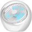 RFME Travel Handheld 3-Speed USB Portable Table Fan - White image
