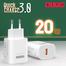 RIVO AS-303 BS 20W USB Adapter with Micro-B Cable image