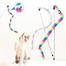 Rainbow Feather Cat Play Toys image