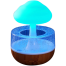 Raining Cloud Fountain Diffuser – 7 Color Light And Rain Sound image