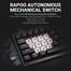Rapoo V700 RGB Alloy Backlit Mechanical Blue Switch Gaming Keyboard-Black image