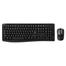 Rapoo X1800 Pro Wireless Optical Keyboard Mouse Combo- Black image