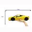 Rc Rechargeable Car Jack Royal 2.4Ghz Radio Control Ferrari 458 Super Car (Big Size) (Yellow) image