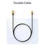 Realme Type-C Charging Cable (3A) - Black Yellow image