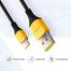 Realme Type-C Charging Cable (3A) - Black Yellow image