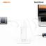 Recci RC110E GaN Technology QC3.0 Fast Charging Adapter 100W Type-C PD and USB-A image
