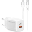Recci RC83ECC 35W GaN Fast Charger With 1.5 Meter Cable image