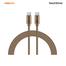 Recci RS08CC 120cm Type-C To Type-C Warrior Fast Charging Data Cable image