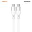 Recci RS22CC 150cm Type-C To Type-C Extraordinary Series Quick Charging Silicone Data Cable image
