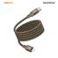 Recci RS23CL 100cm Type-C To Lightning Magnetic Data Cable Titanium Gold Color image