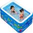 Rectangular Quick Set Inflatable Pool Above Ground Swimming Pool with Free Pumper-120Cm (Any Colour). image