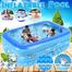 Rectangular Quick Set Inflatable Pool Above Ground Swimming Pool with Free Pumper-180Cm (Any Colour). image