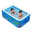 Rectangular Quick Set Inflatable Pool Above Ground Swimming Pool with Free Pumper-150Cm (Any Colour). image