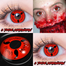 Red Color HD9-RED Naruto Sharinghan Contact Lens image