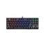 Redragon K552 Kumara Black Blue Suitches Mechanical Keyboard image