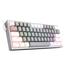 Redragon K617 Fizz Gray White Red Switch Mechanical Keyboard image