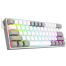 Redragon K617 Fizz RGB Red Switch White-Gray Gaming Keyboard image