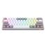 Redragon K617 Fizz RGB Red Switch White-Gray Gaming Keyboard image