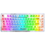 Redragon K649 Elf Pro Translucent Custom Silver Switch Mechanical Keyboard image