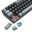 Redragon K662 Black - Grey Gwern No-Backlit Gaming Mechanical Keyboard image