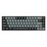 Redragon K662 Grey - Black Gwern No - Backlit Dual Mode Mechanical Keyboard image