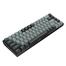 Redragon K662 Grey - Black Gwern No - Backlit Dual Mode Mechanical Keyboard image