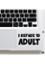 DDecorator Refuse To Stop Laptop Sticker image