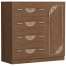 Regal Charly Laminated Board Wardrobe WDH-143-1-1-20 image