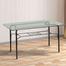 Regal Crescent Metal Dining Table | TDH-203-4-1-66 | image