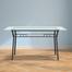 Regal Crystal Metal Dining Table | TDH-201-4-1-66 | ( Classic ) image