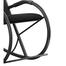 Regal Metal Rocking Chair Black image