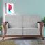 Regal Rome Grey Sofa Set - Wooden Sofa Set -347 ( 2 Plus 2 Plus 1) | image