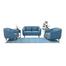 Regal Wooden Single Sofa - Babylon - SSC-361-3-1-20( Fabric -SF-2117) | image