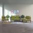 Regal Wooden Single Sofa - Havana - SSC-351-3-1-20( Fabric -SF-2121) | image