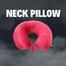 Regular Neck Pillow Maroon image