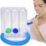 Rehabilitation Breathing Instructor Vital Power Exercise Three Ball Instruments Lung Function Breathing Practitioner (Any Colour). image