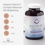 Relumins Advance Nutrition Vitamin C Complex MAX Skin Brightening with Rose Hips and Bioflavinoids 180 Capsules image