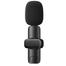 Remax K02 2 in 1 Wireless Live Stream Microphone Type-C image