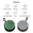 Remax Metal Portable Bluetooth Speaker (RB-M39)-Green image