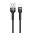 Remax RC-124i Jany Series Aluminum Alloy Braided Data Cable for iPhone image
