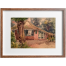 Restaurant in Dhanmondi lake watercolor - (20x14)inches image