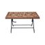 Rfl Caino Dinner Table 6 Seat S/L Print Knot - EB image