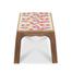 Rfl Center Table (Garden) Printed - Sandal Wood image