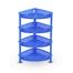 Rfl Corner Rack 4 Step - SM Blue image