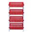 Rfl Crown Rack 4 Step - White and Red image