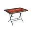 Rfl Deco Classic Table 4 Seat S/L Print Rock 3 - RW image