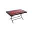 Rfl Deco Classic Table 6 Seat S/L Print Rock 3 - RW image