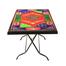 Rfl Deco Table 6 Seat S/L Print Rex - Black image