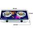 Rfl Double Glass Lpg Gas Stove Bluebell image